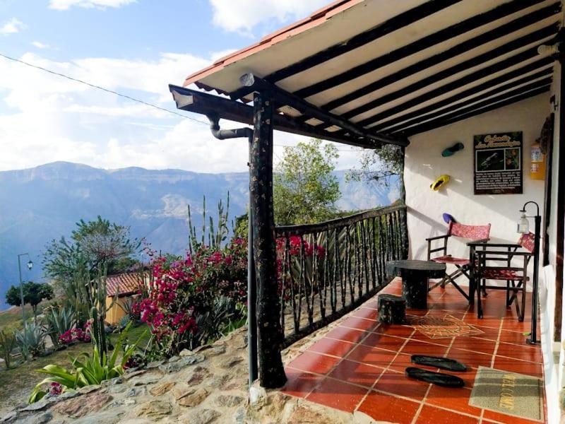 Cabanas Canon Del Chicamocha Aratoca Exterior foto