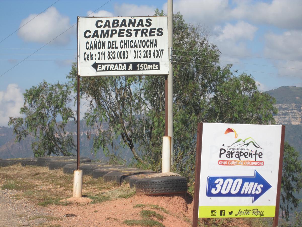 Cabanas Canon Del Chicamocha Aratoca Exterior foto